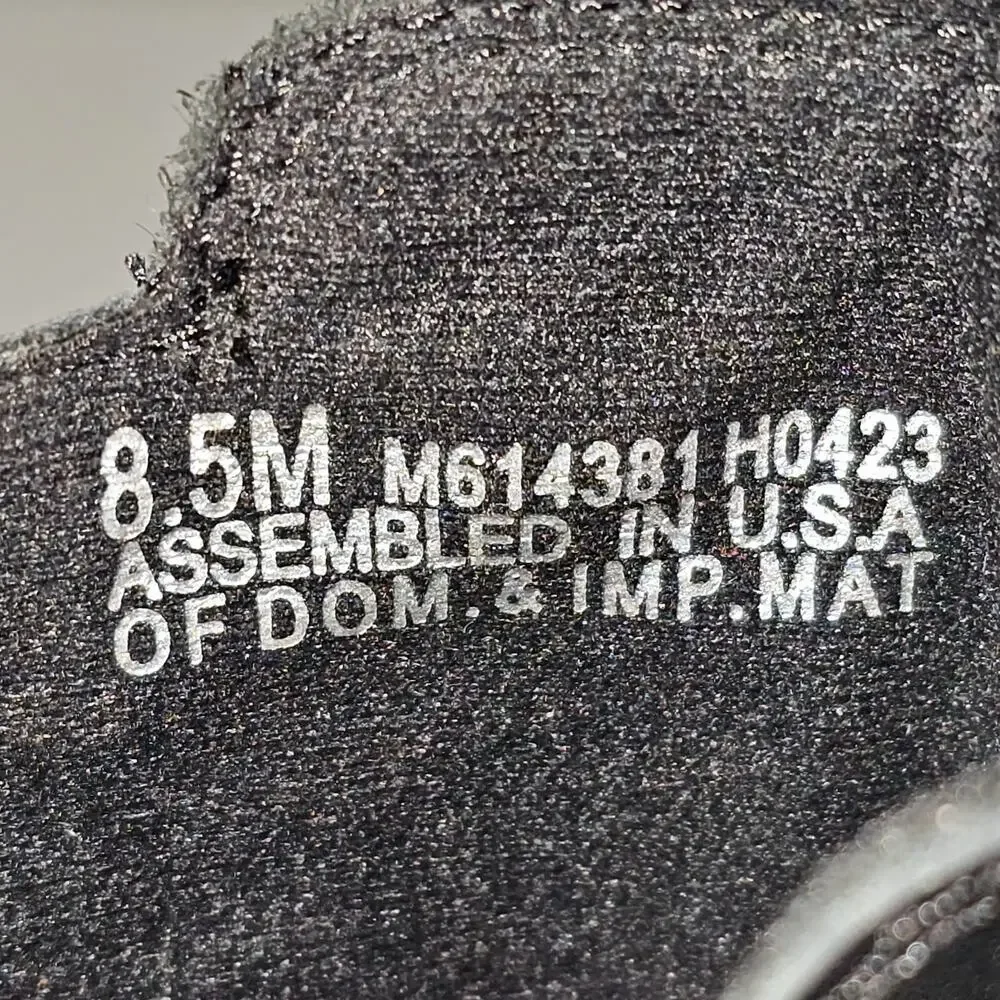 NEW Munro Heath Ankle Bootie Womens 8.5 Black Leather Water Resistant Chelsea - Picture 12 of 13